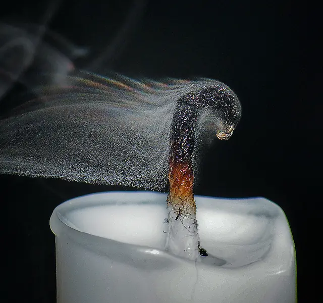 Increíbles macrofotos de velas