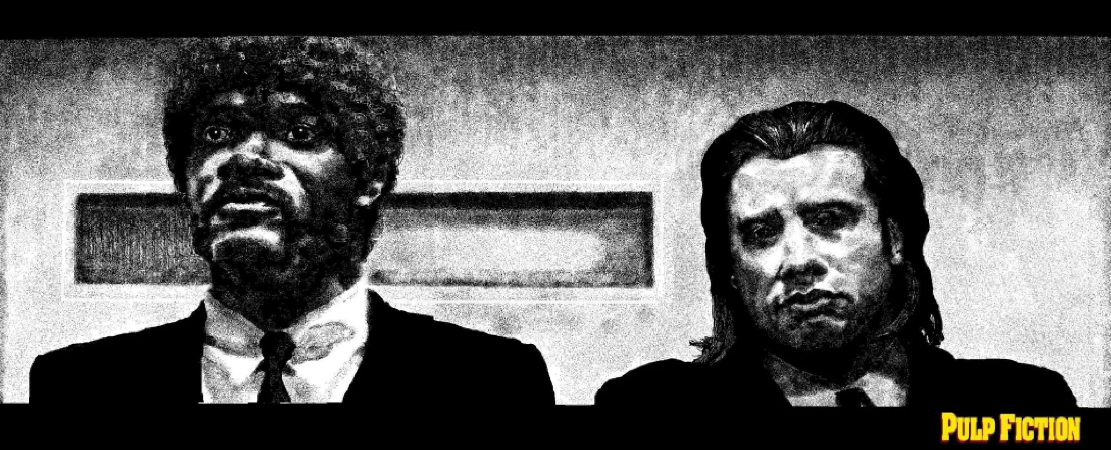 Megapost-El Cine dibujado en Paint (Pulp Fiction,Rocky etc)