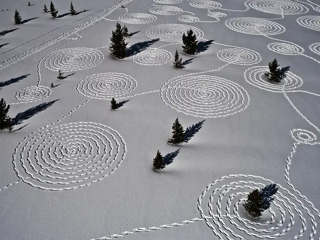 circulos de nieve