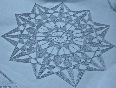 mucho mas cool arte en nieve