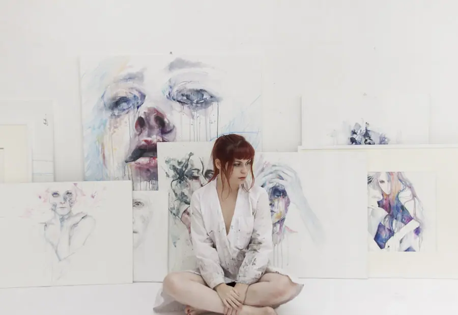 • El arte expresivo de Silvia Pelissero (Agnes Cecile) •