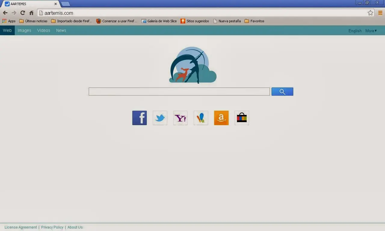 Eliminar Virus Aartemis un secuestrador del navegador