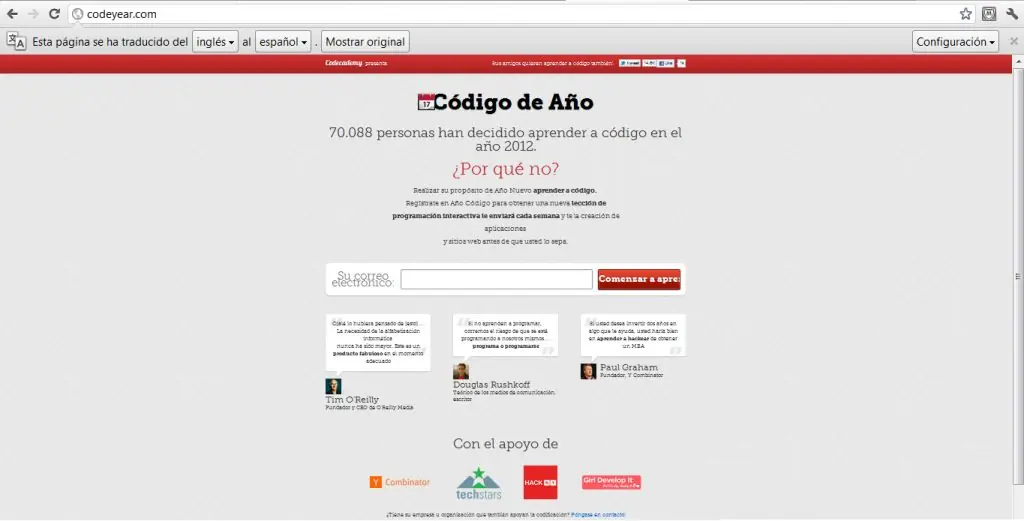 ¿Tienes el propósito de aprender a programar en 2012?
