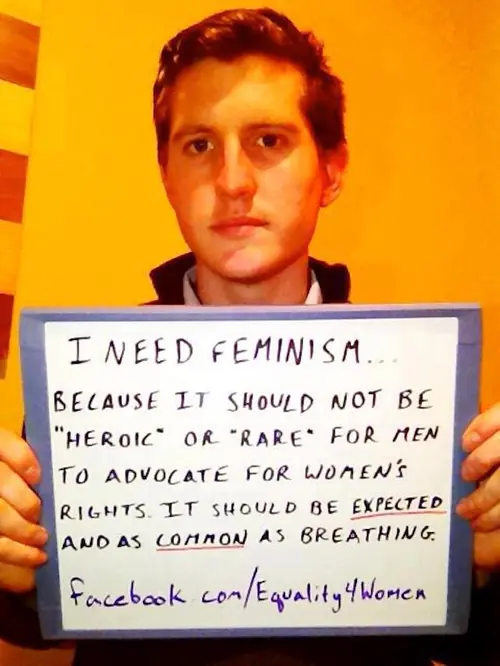 Necesito feminismo porque..