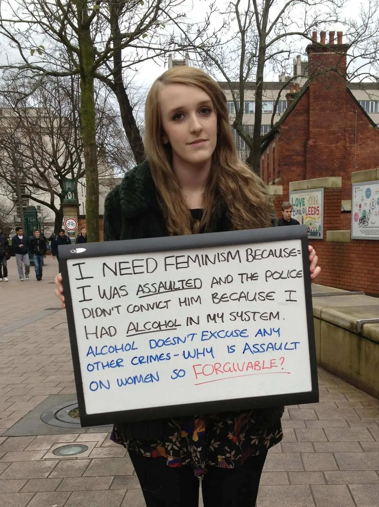 Necesito feminismo porque..