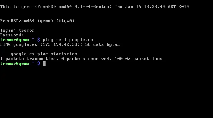 Instalar Gentoo/FreeBSD en Máquina virtual
