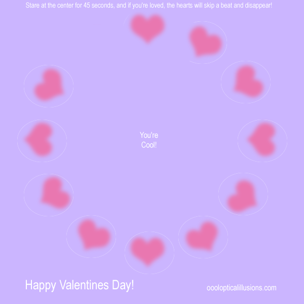 ilusion optica: el test del amor
