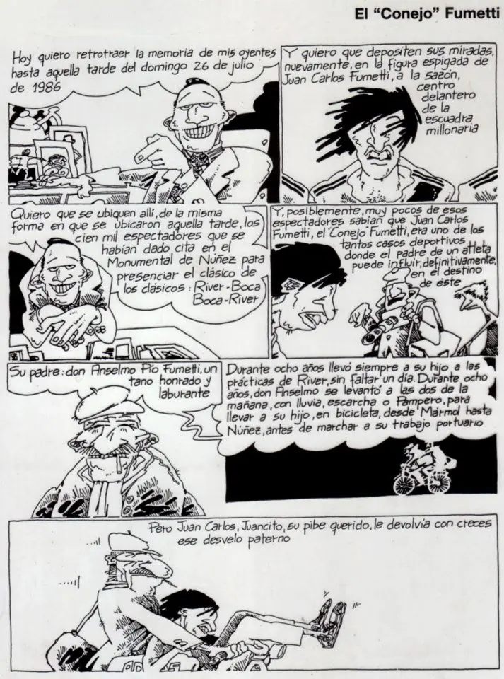 Semblanzas Deportivas. Por el "Negro" Fontanarrosa