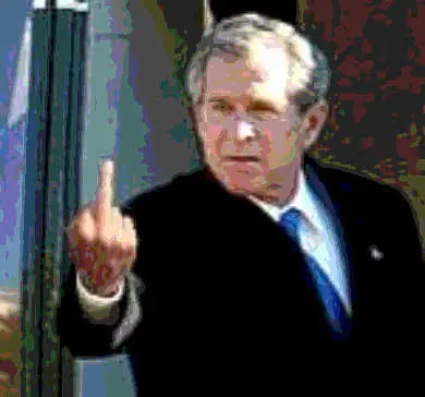 Bush es un menso