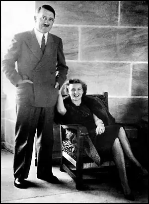 Amantes famosos I.Hitler-Eva Braun