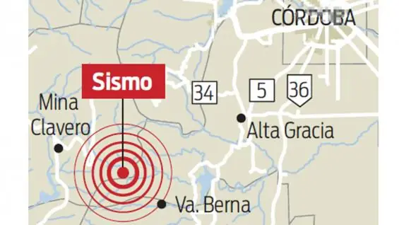 Un fuerte temblor en Córdoba