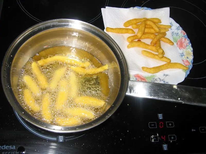 Cheetos caseros - Palitos de maíz