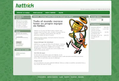 El Gran Juego Futbolistico "Hattrick"