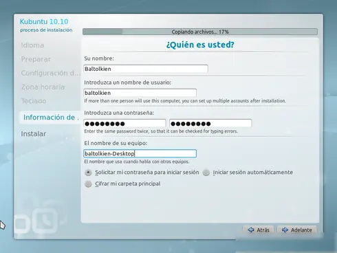 instalacion