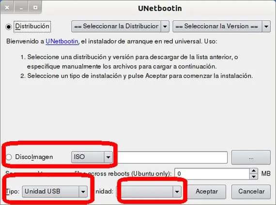 Cómo crear Live CD de una distro Linux con Unetbootin