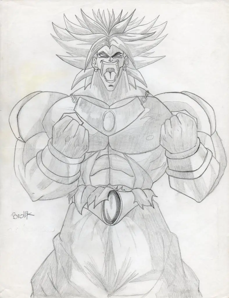 Dibujos propios de DRAGON BALL y 13 años despues te los mue