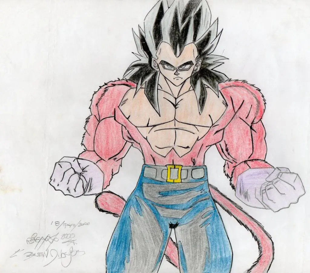 Dibujos propios de DRAGON BALL y 13 años despues te los mue