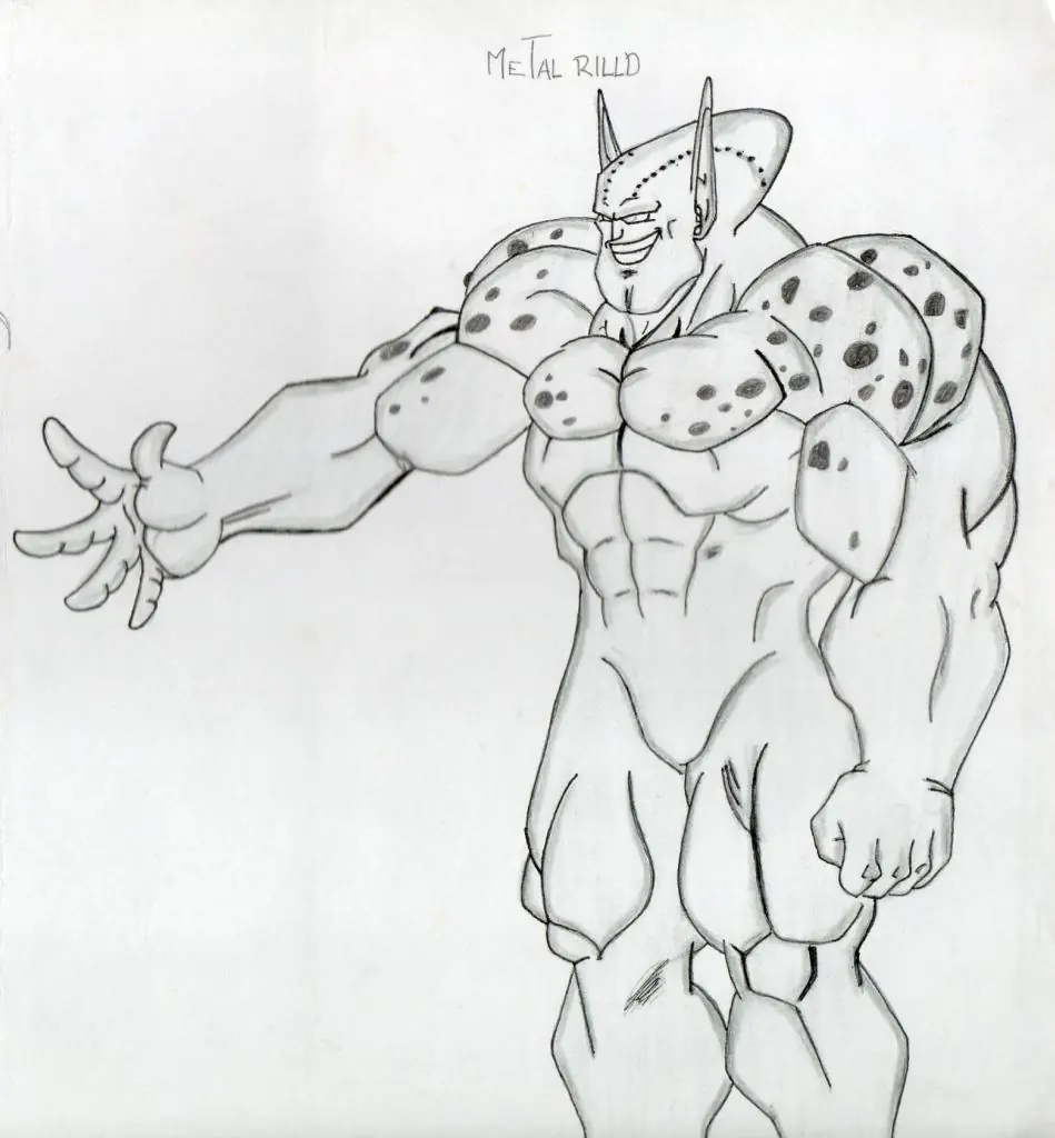 Dibujos propios de DRAGON BALL y 13 años despues te los mue