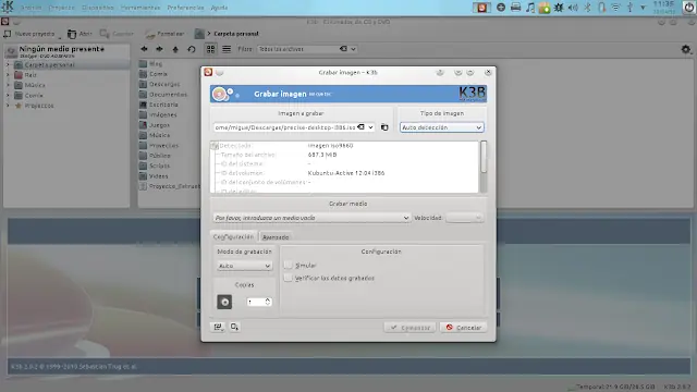 Guia para Tontos Instalando Kubuntu 12.04
