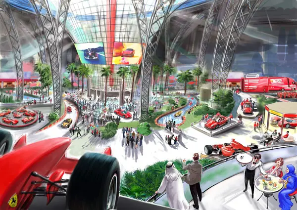 'Ferrari World' abrió sus puertas este miércoles