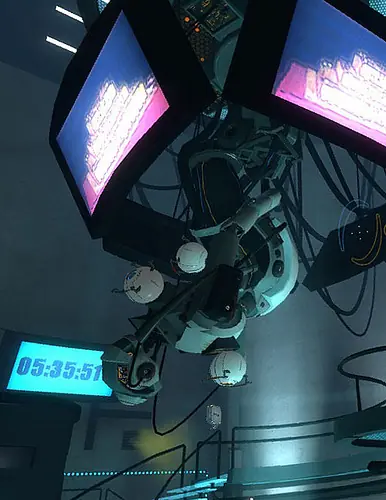 Teoría: GlaDOS de Portal es una mujer atada y amordazada