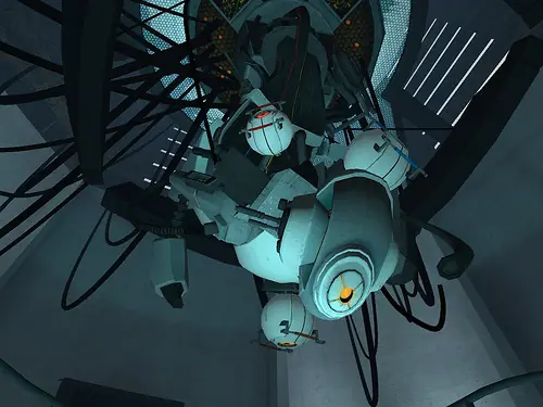 Teoría: GlaDOS de Portal es una mujer atada y amordazada