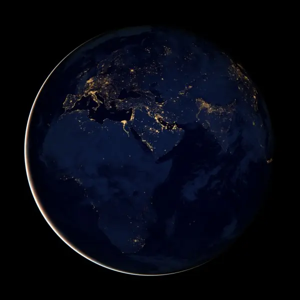 Black Marble: NASA publica imagenes nocturnas de la tierra