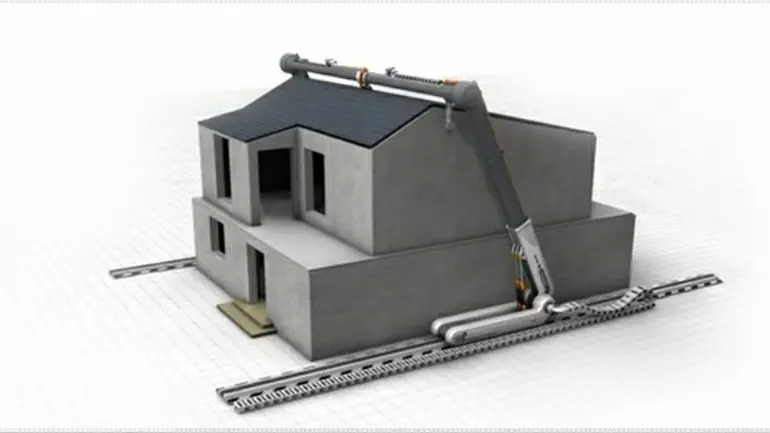 Desarrollan una impresora 3D para hacer casas en un día