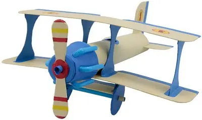 Como Hacer Avion de Juguete Casero.Facil y Rapido
