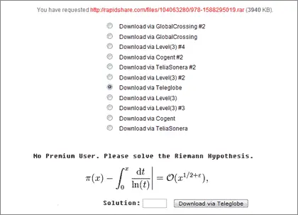 Un captcha complicado ( y algunos se quejan de megaupload