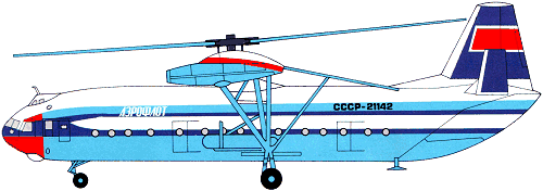 El mas grande helicoptero del mundo v-12