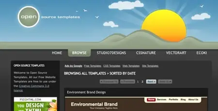 35 sitios para descargar plantillas CSS gratis (FREE CSS)