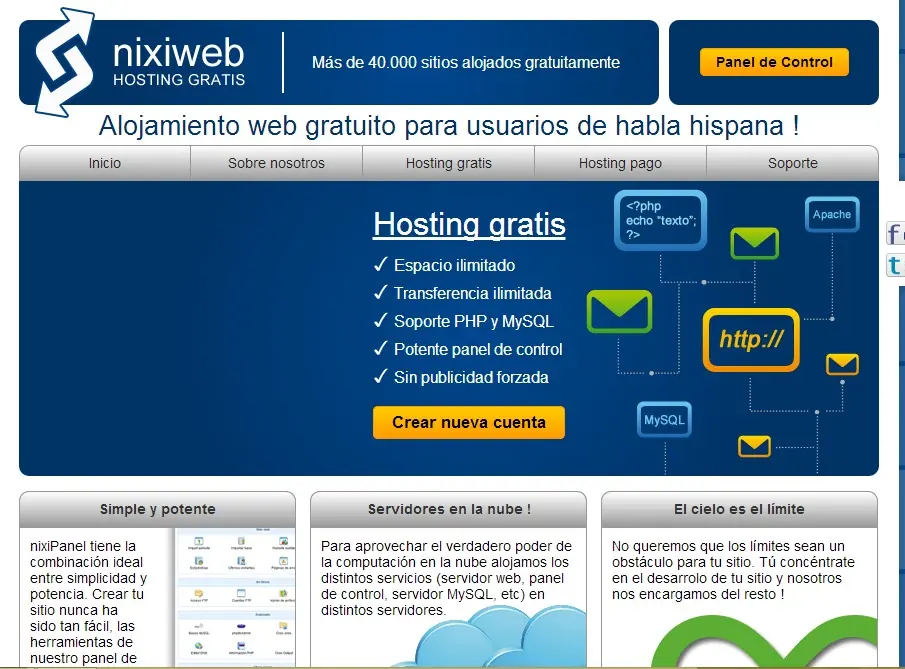 Hosting Para Tu Pagina Web (Varios Links) !!Gratis!!