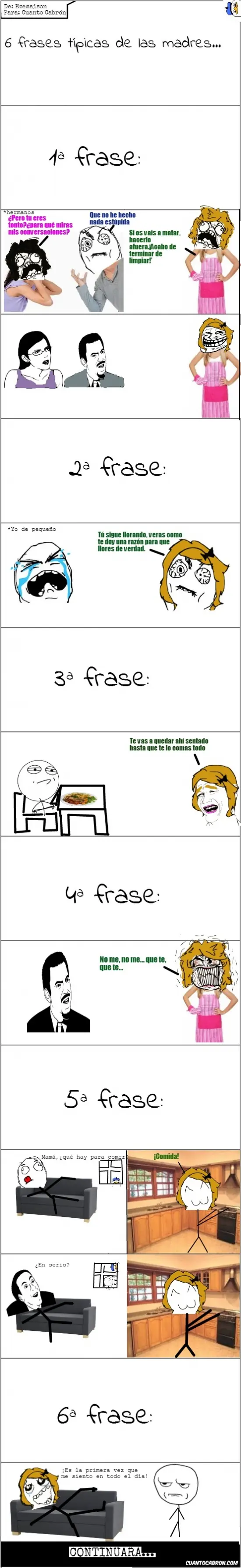 Frases típicas de las madres! Okno
