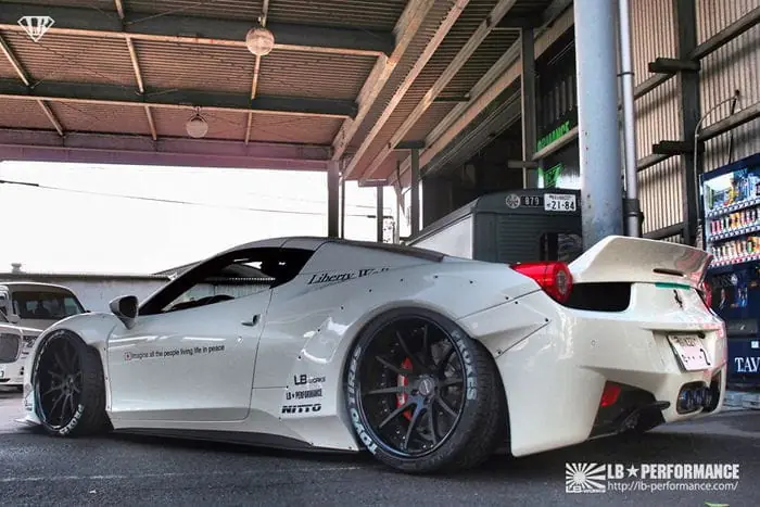 la japonesa para el 458
