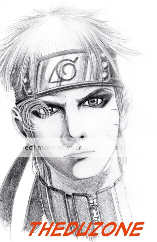 Modo Ermitaño - Uzumaki Naruto lápiz