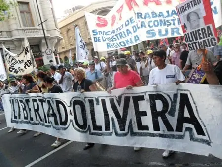 Carlos Olivera preso político en Argentina
