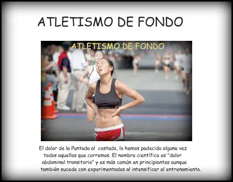 Puntada del costado o ” Dolor abdominal Transitorio”