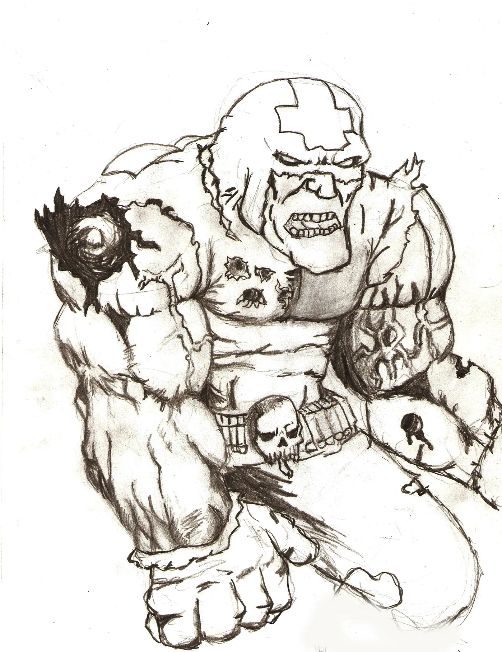 trabajo terminado del cazador