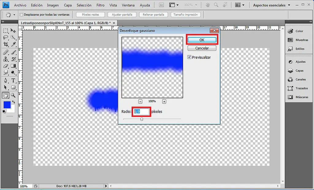 Efecto re copado en photoshop.