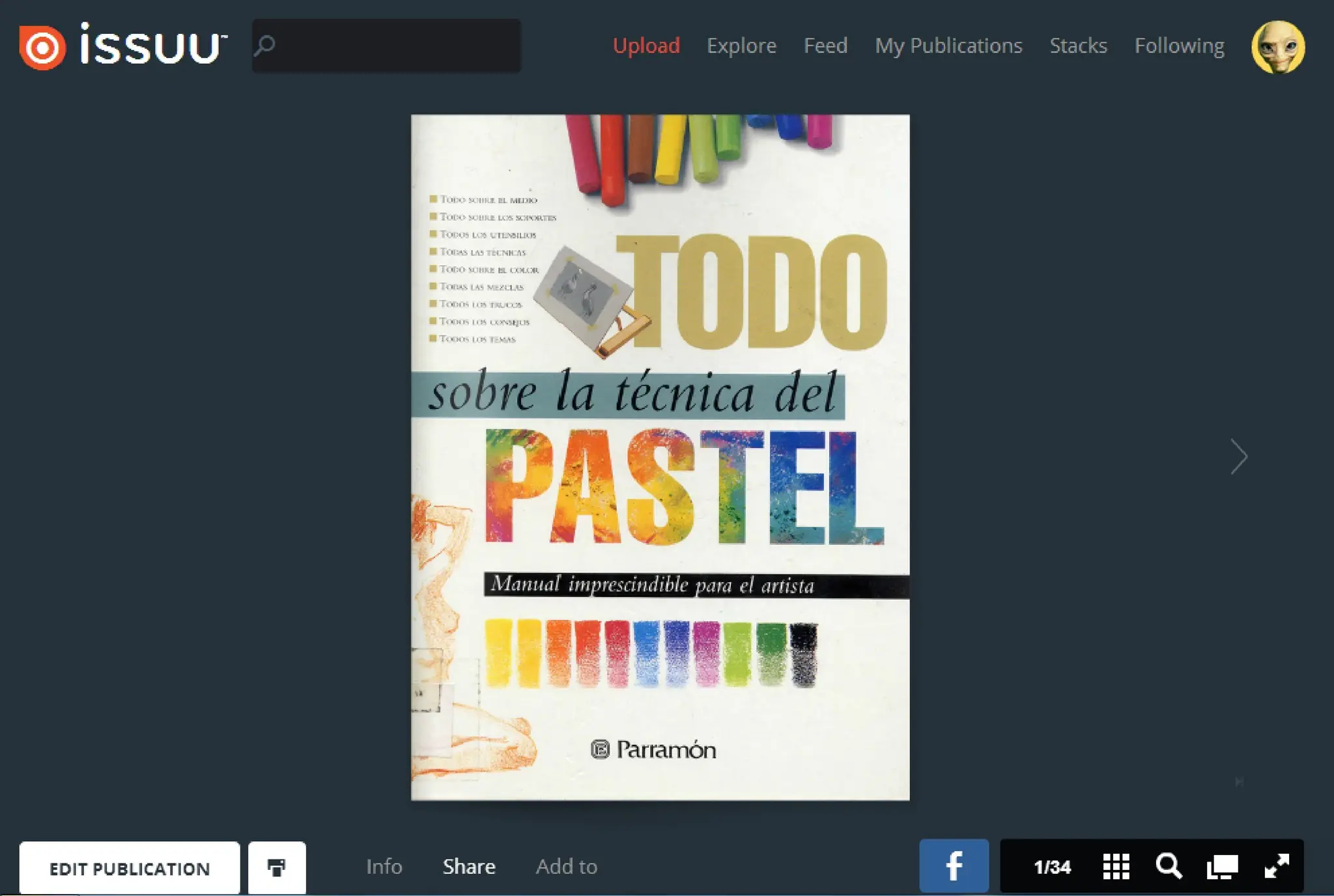 Todo Sobre la Técnica del Pastel - Parramon