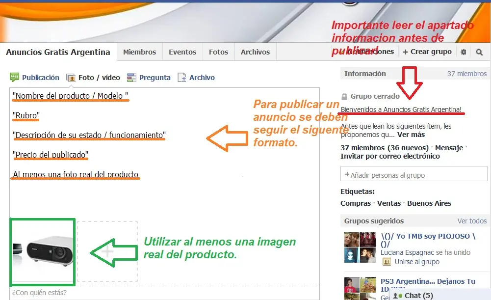 Como publicar en anuncios gratis argentina (guía)