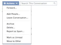 ¿Cómo funciona el nuevo sistema de mensajes de Facebook?