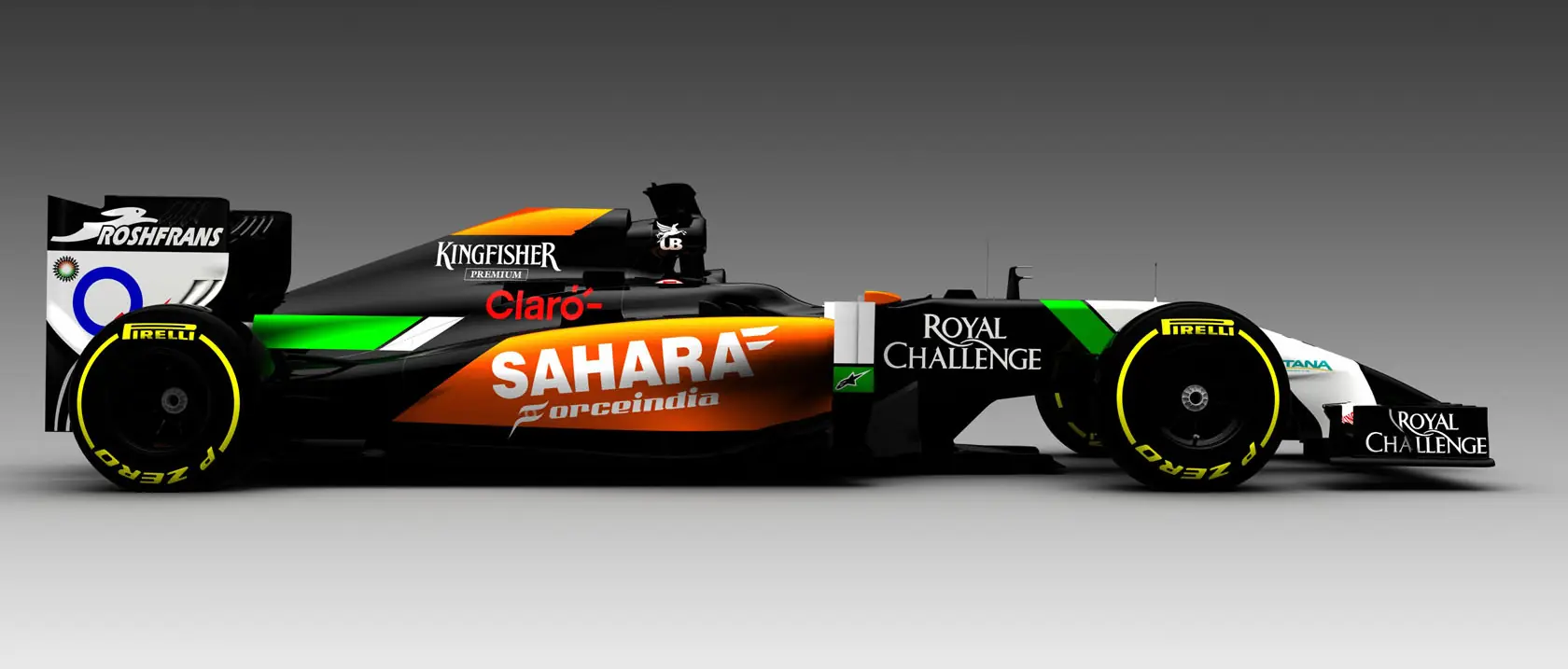 ¡Sorpresa! Se da a conocer el 1er F1 de 2014