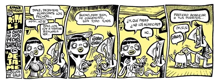 Algo de humor enfermo de Gustavo Salas
