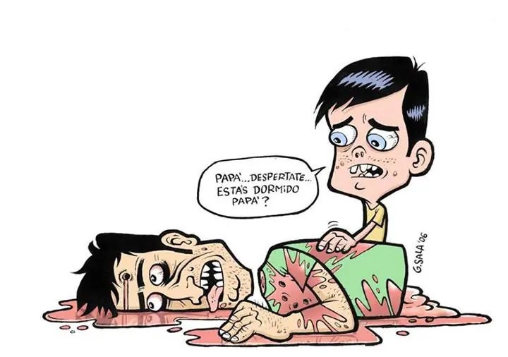 Algo de humor enfermo de Gustavo Salas