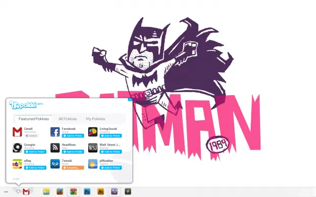 Añade aplicaciones web a la barra de tareas