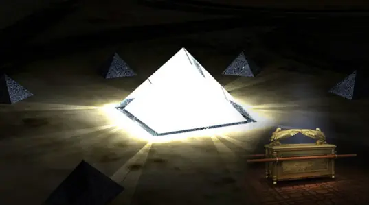 La Piramide de Giza y el Arca de la Alianza conformaban una