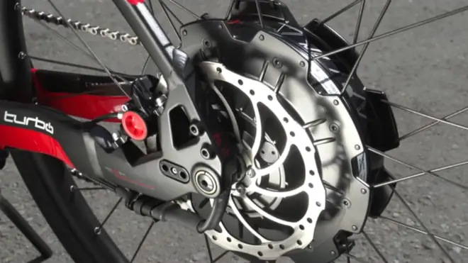 Bicicleta electrica con turbo