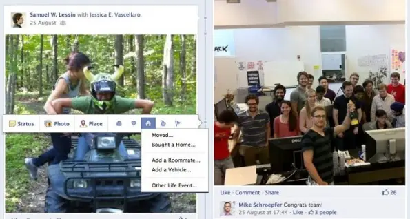 Nueva version de facebook, F8 video